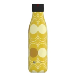 Bottle Up Design termoflaske 0,5L abstrakt gul/brun