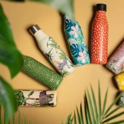 Bottle Up Design termoflaske 0,5L abstrakt gul/brun