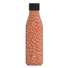 Bottle Up Design termoflaske 0,5L oransje/hvit