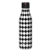Bottle Up Design termoflaske 0,5L svart/hvit/rutete