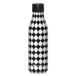 Bottle Up Design termoflaske 0,5L svart/hvit/rutete