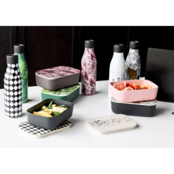 Bottle Up Design termoflaske 0,5L svart/hvit/rutete