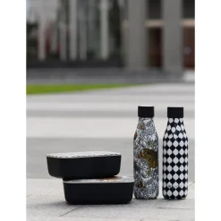 Bottle Up Design termoflaske 0,5L brun/hvit/grå