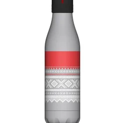 Bottle Up Marius termoflaske 0,5L grå/rød/hvit