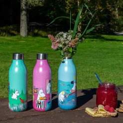 Bottle Up mummi termoflaske 0,5L playing on the beach lyseblå