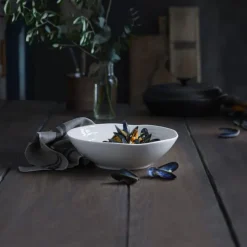 Boulogne pastatallerken dyp 23 cm hvit