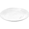 Boulogne tallerken flat 26,5 cm hvit