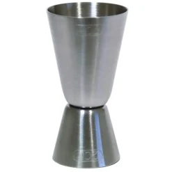 Braddon måleglass 2-4cl stål