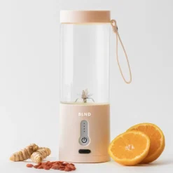 Bærbar blender 0,53 L rosa