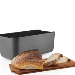 Brødboks elephant 42x19x15,5 cm grå