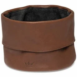 Brødkurv skinn cognac