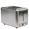 Brødrister 2 skiver rustfritt stål