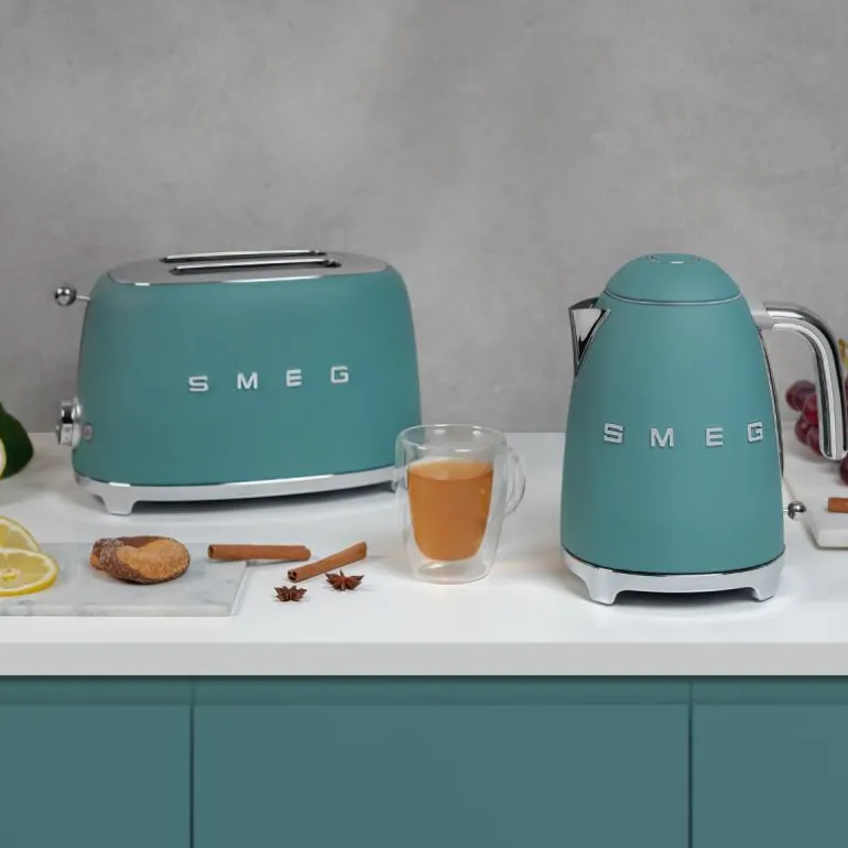 Brødrister 2 skiver TSF01 emerald green