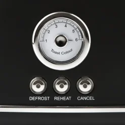 Brødrister artista 2 skiver svart