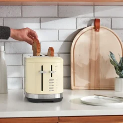 Brødrister 5KMT2109EAC 2 skiver brede spor almond cream