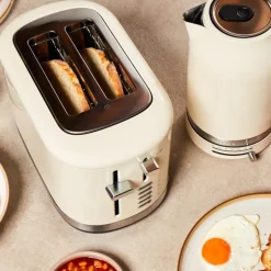 Brødrister 5KMT2109EAC 2 skiver brede spor almond cream