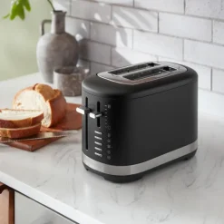 Brødrister 5KMT2109EBM 2 skiver brede spor matt svart