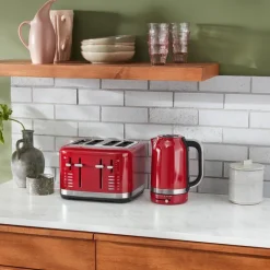 Brødrister 5KMT4109EER 4 skiver empire red