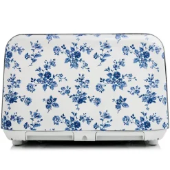 Brødrister 4-skiver China Rose blå/hvit