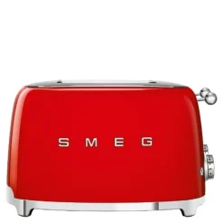 Brødrister TSF03 4 skiver kvadratisk rød