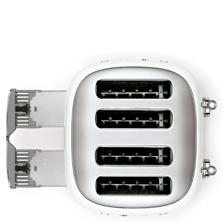 Brødrister TSF03 4 skiver kvadratisk hvit