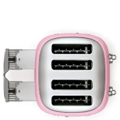 Brødrister TSF03 4 skiver kvadratisk pastellrosa