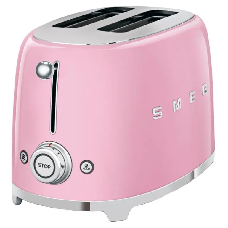 Brødrister TSF01 2 skiver pastellrosa