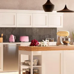 Brødrister TSF01 2 skiver pastellrosa