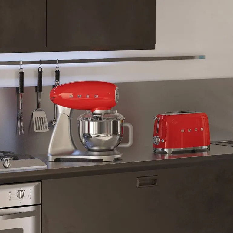 Brødrister TSF01 2 skiver rød