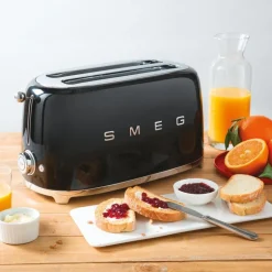 Brødrister TSF02 4 skiver svart