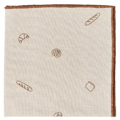 Bread tøyserviett 45x45 cm caramel brown