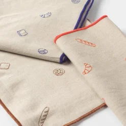 Bread tøyserviett 45x45 cm intense blue