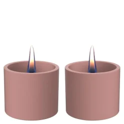 Breeze bordlykt 8 cm 2 stk oransje