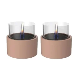 Breezy lykt 2 stk peach