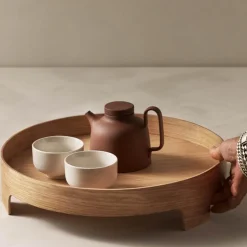 Bridge brett 9,5x42x42 cm eik