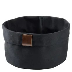 Brooke brødkurv 21x21x16 cm svart