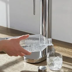 Brus flaske til kullsyremaskin 85 cl steel