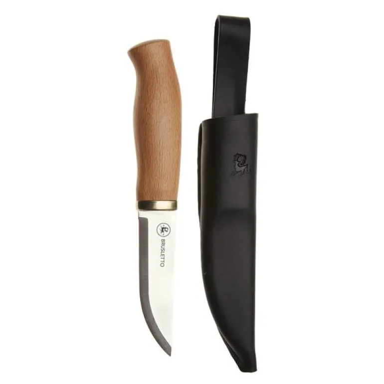 Bruslettokniven allroundkniv 20,5 cm bjørk