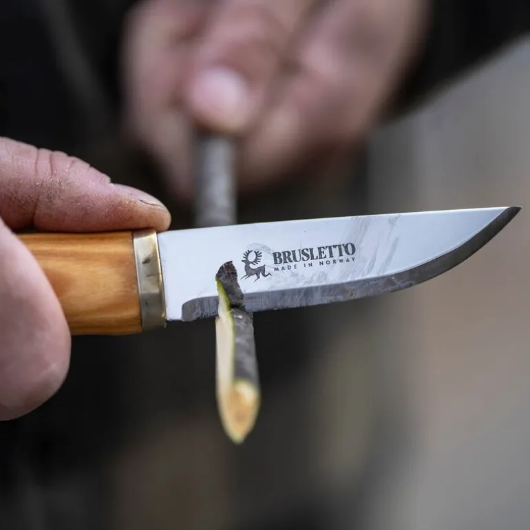 Bruslettokniven allroundkniv 20,5 cm bjørk