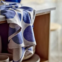 Bubbles kjøkkenhåndkle 50x70 cm 2 stk royal blue