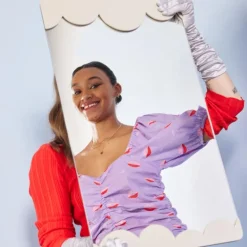 Bubbly speil 40x70 cm lite beige