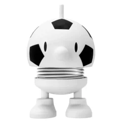 Bubmle fotball liten hvit