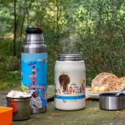 Bukkene Bruse termos 0,5L blank/multi