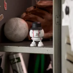 Bumble baseball liten hvit