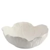 Cabbage skål kålblad 17,5 cm hvit