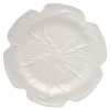 Cabbage tallerken kålblad 30,5 cm hvit