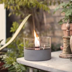 Café lykt 0,3L mørk grå