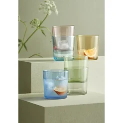 Café vannglass 34,5 cl 6 stk multi