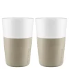 Cafe Latte krus 36 cl 2 stk pearl beige