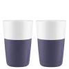 Caffé Latte krus 36 cl 2 stk violet